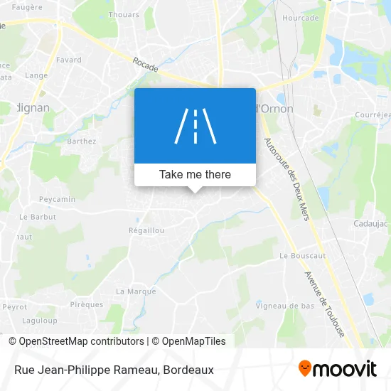 Rue Jean-Philippe Rameau map