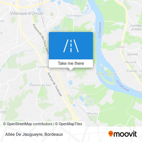 Allée De Jaugueyre map