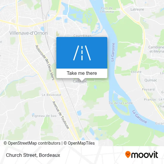 Rue De L'Église map