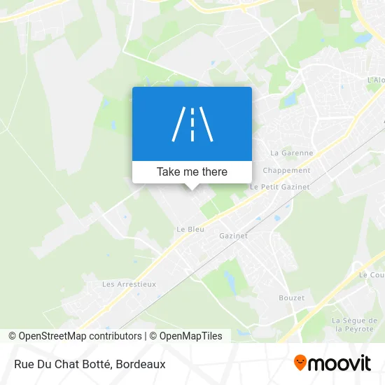 Rue Du Chat Botté map