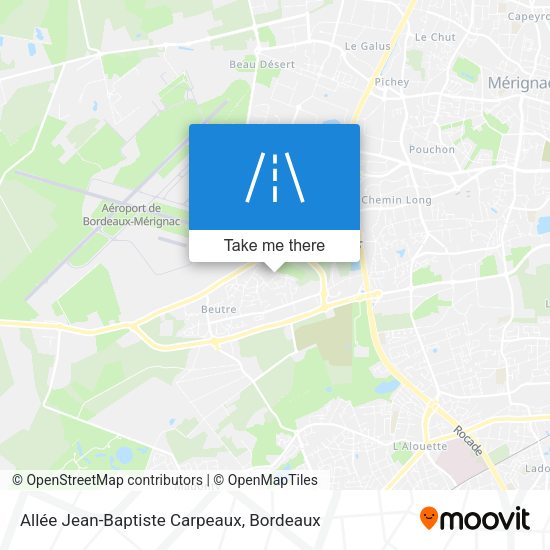 Allée Jean-Baptiste Carpeaux map