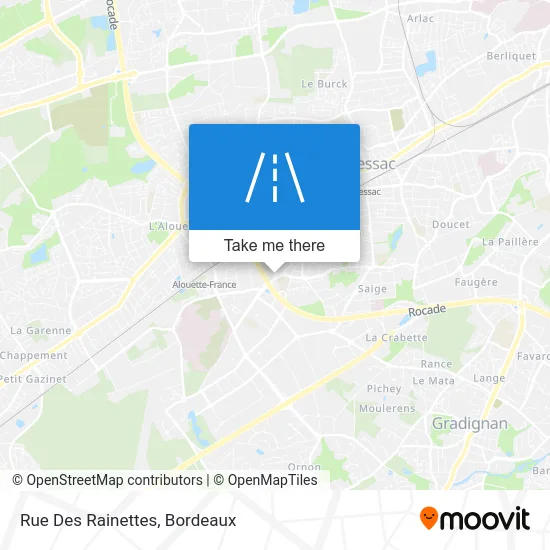 Rue Des Rainettes map