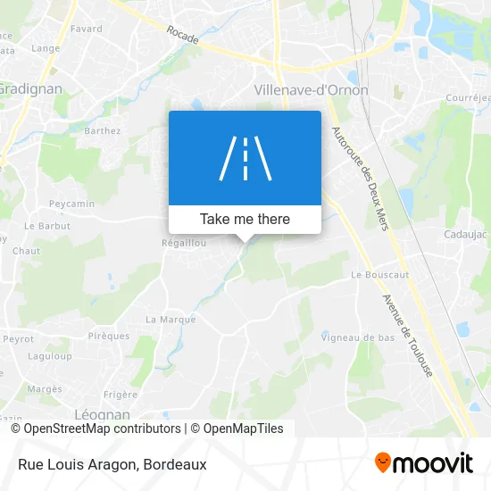 Rue Louis Aragon map