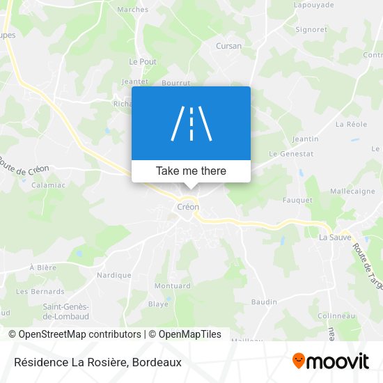 Résidence La Rosière map