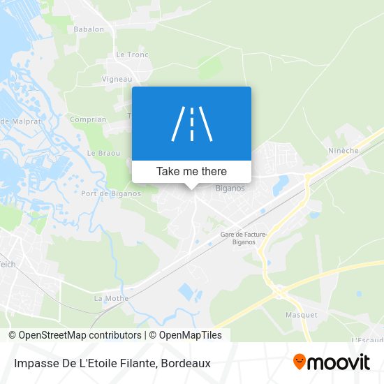 Impasse De L'Etoile Filante map