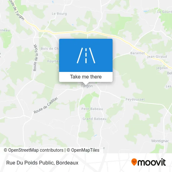 Rue Du Poids Public map