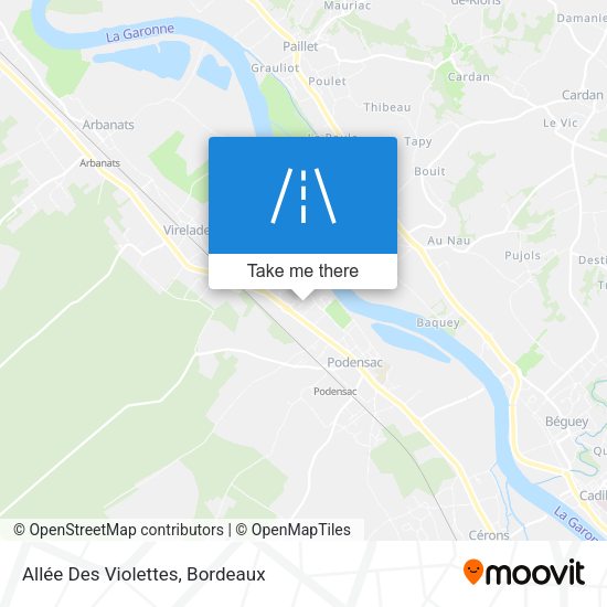 Allée Des Violettes map