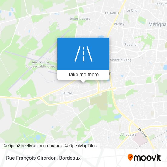 Rue François Girardon map