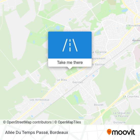 Allée Du Temps Passé map