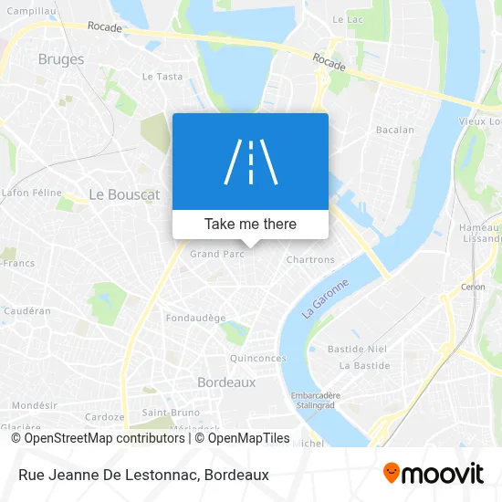 Rue Jeanne De Lestonnac map