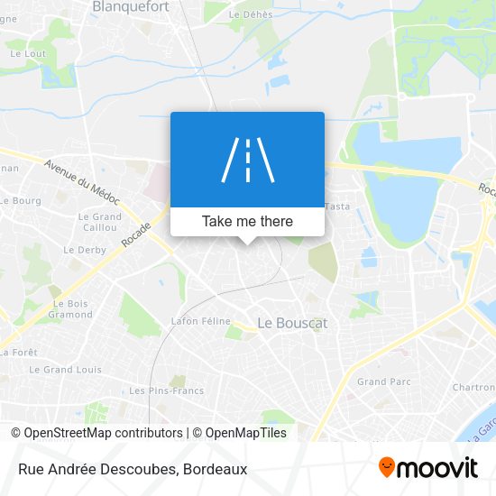 Rue Andrée Descoubes map