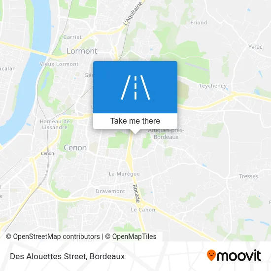 Rue Des Alouettes map