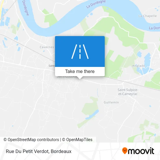 Rue Du Petit Verdot map