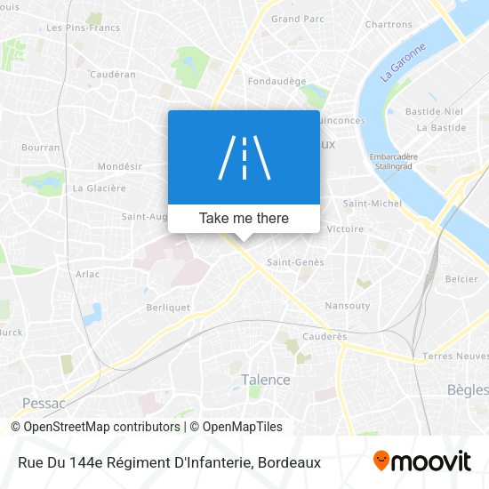 Rue Du 144e Régiment D'Infanterie map