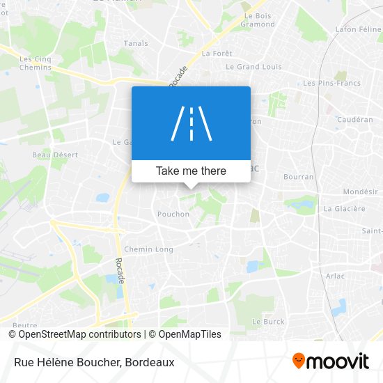Rue Hélène Boucher map