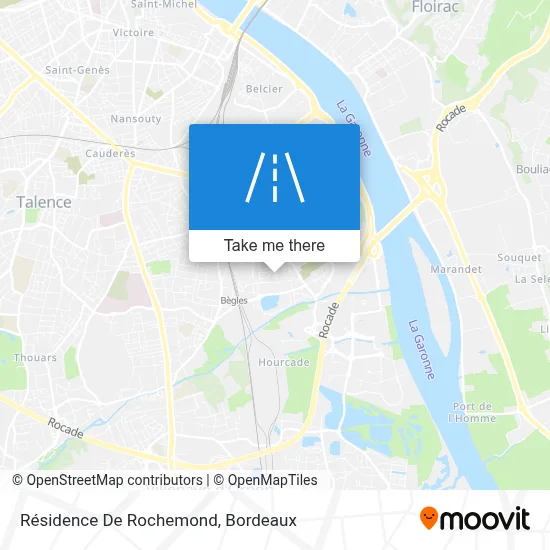 Résidence De Rochemond map