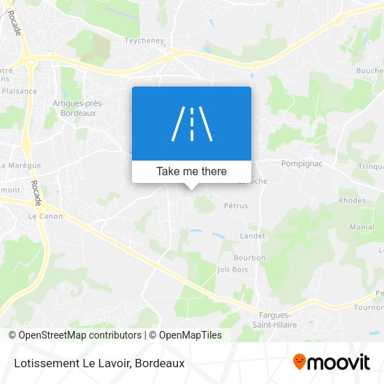 Lotissement Le Lavoir map