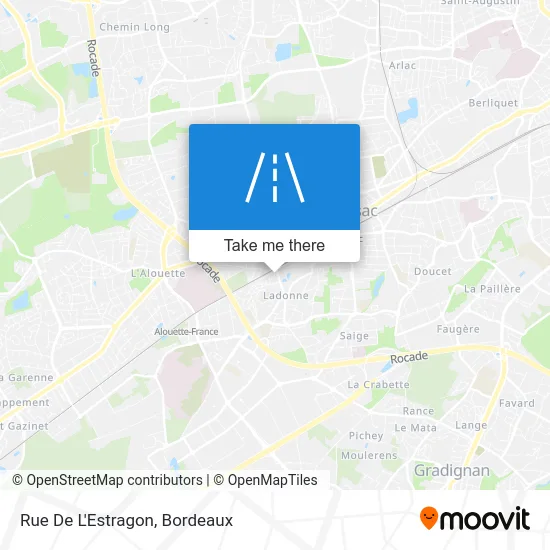 Rue De L'Estragon map
