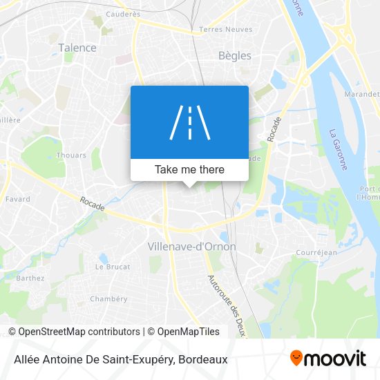 Allée Antoine De Saint-Exupéry map