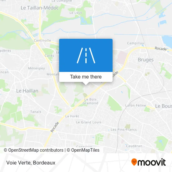 Voie Verte map