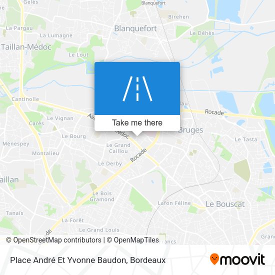 Place André Et Yvonne Baudon map