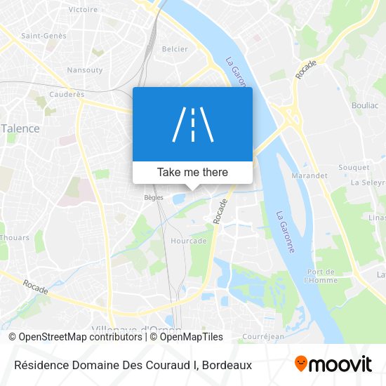 Résidence Domaine Des Couraud I map