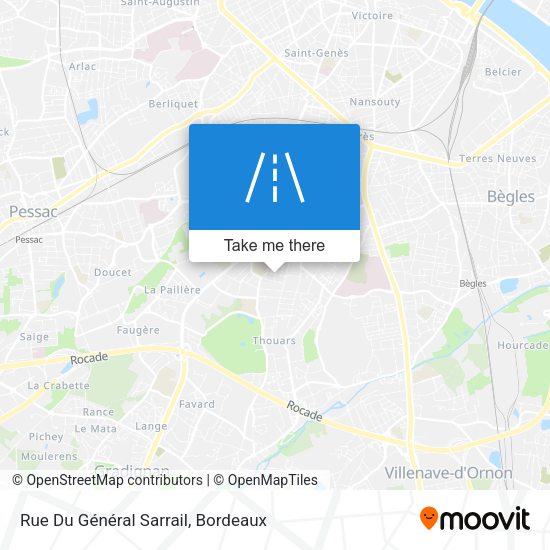 Rue Du Général Sarrail map