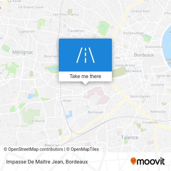 Impasse De Maître Jean map