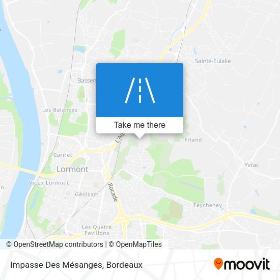 Impasse Des Mésanges map