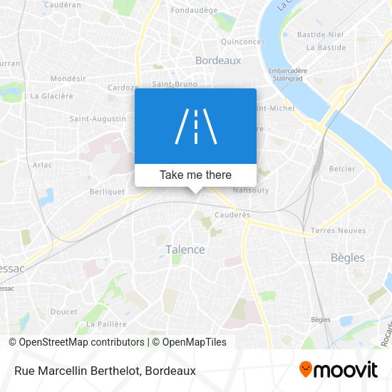 Rue Marcellin Berthelot map