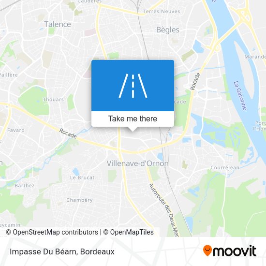 Impasse Du Béarn map