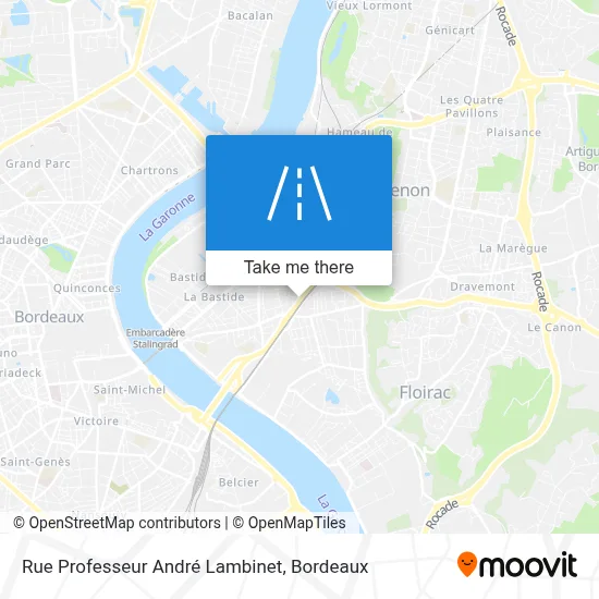 Rue Professeur André Lambinet map