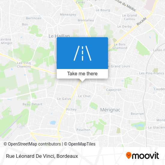 Rue Léonard De Vinci map