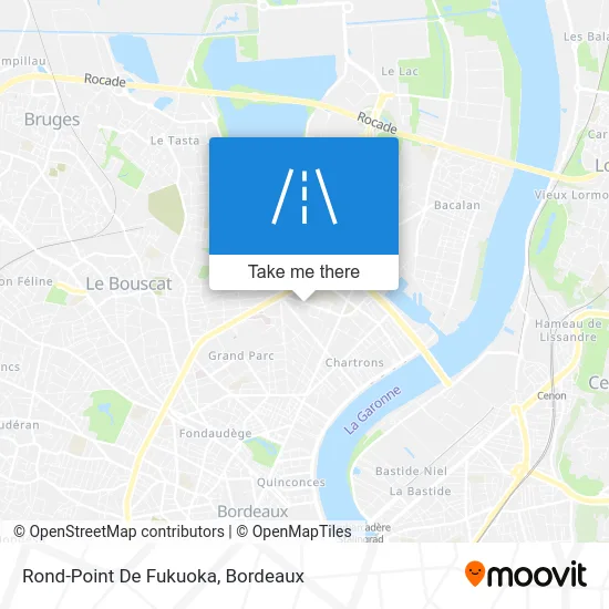 Rond-Point De Fukuoka map