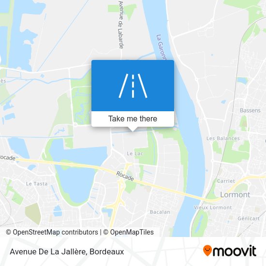Avenue De La Jallère map