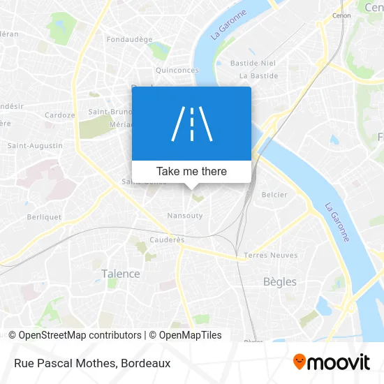 Rue Pascal Mothes map