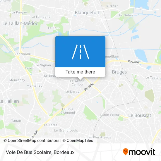 Voie De Bus Scolaire map