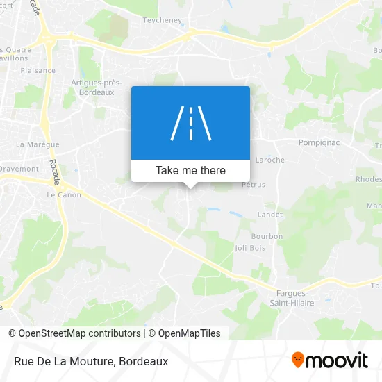 Rue De La Mouture map