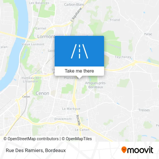 Rue Des Ramiers map