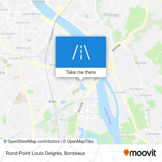 Rond-Point Louis Delgrès map