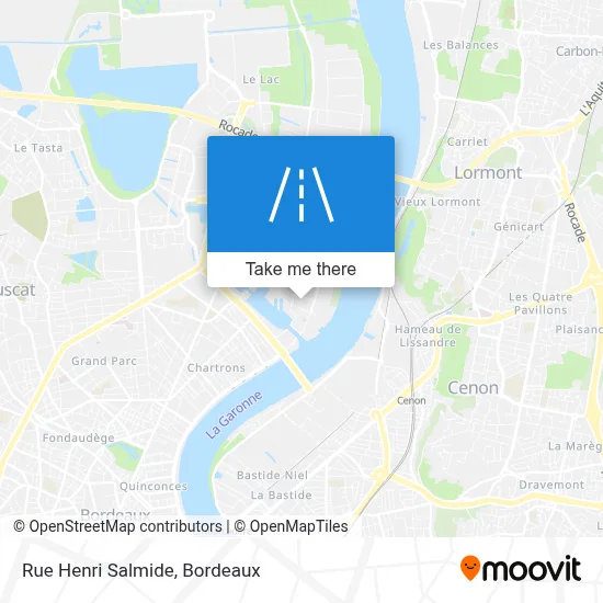 Rue Henri Salmide map