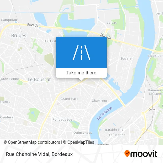 Rue Chanoine Vidal map