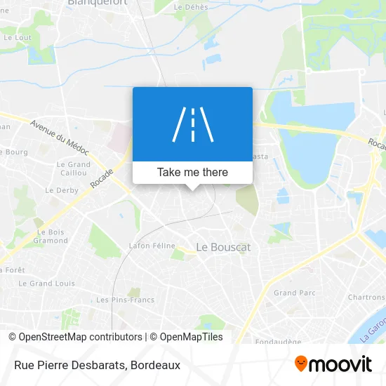 Rue Pierre Desbarats map