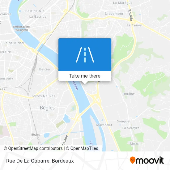 Rue De La Gabarre map