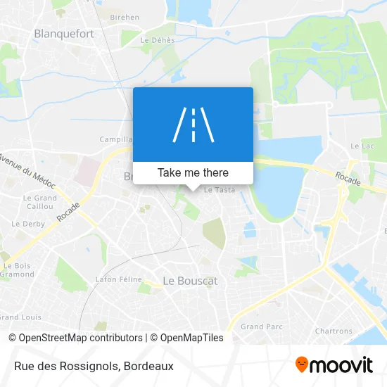 Rue Des Rossignols map