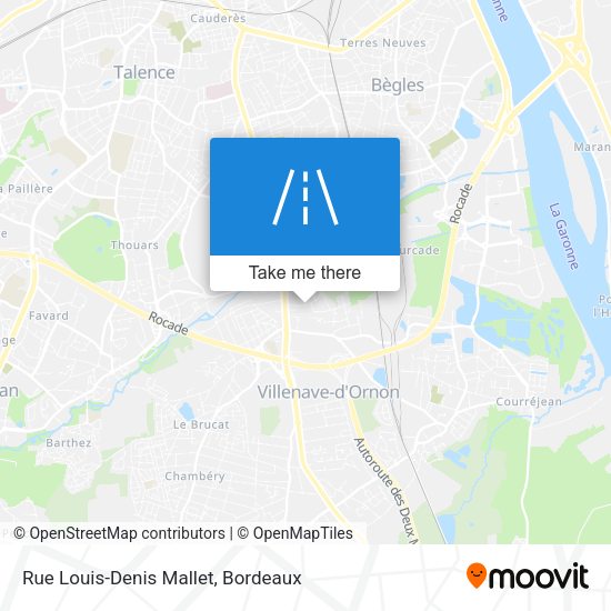 Rue Louis-Denis Mallet map
