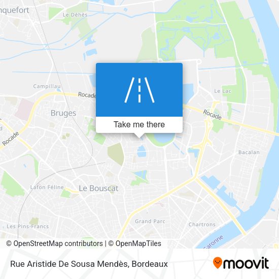Rue Aristide De Sousa Mendès map