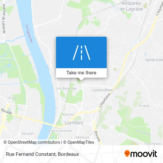 Rue Fernand Constant map