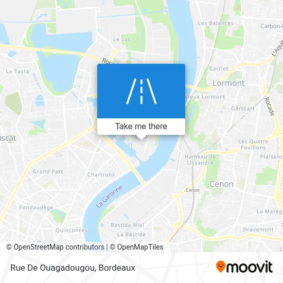 Rue De Ouagadougou map