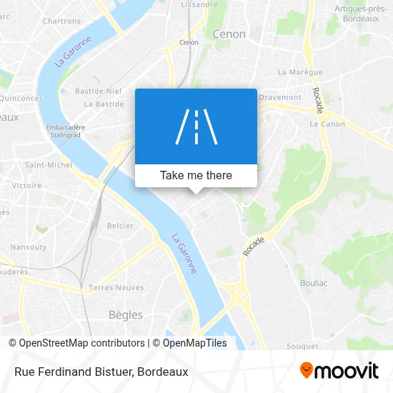 Rue Ferdinand Bistuer map